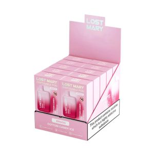Lost Mary BM600 Cotton Candy Ice – 10 Pack