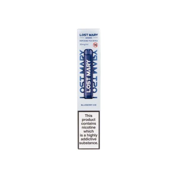 Lost Mary AM600 Blueberry Ice Disposable Vape