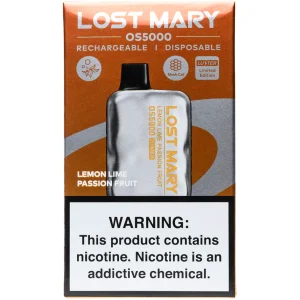 Lemon Lime Sparkling Lost Mary OS5000 Luster